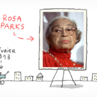 Couverture de la vidéo 1jour1question sur Rosa Parks.