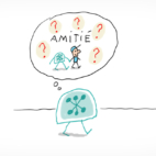 Couverture de la vidéo 1jour1question "peut-on être ami avec une intelligence artificielle ?".