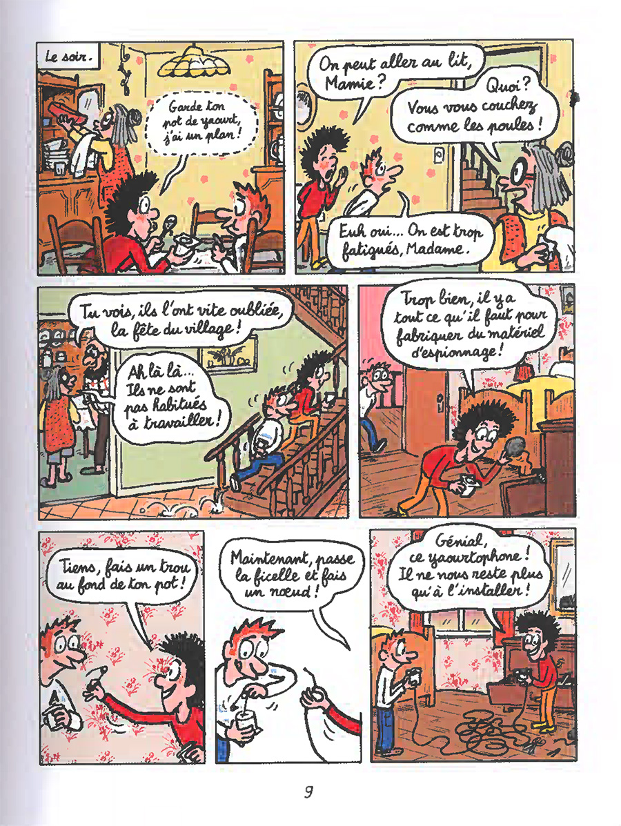 Planche de BD du tome 19 d'Anatole Latuile
