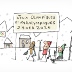 Des sportifs arrivent aux JO d'hiver 2026.