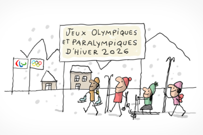 Des sportifs arrivent aux JO d'hiver 2026.